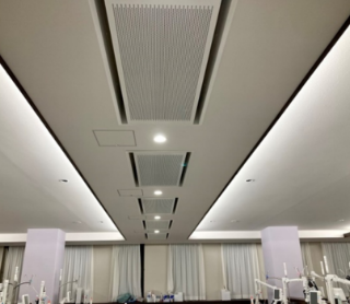 風の出ない、換気するエアコン