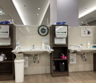 4F透析室ジェットタオル