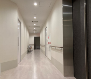 レントゲン室専用廊下